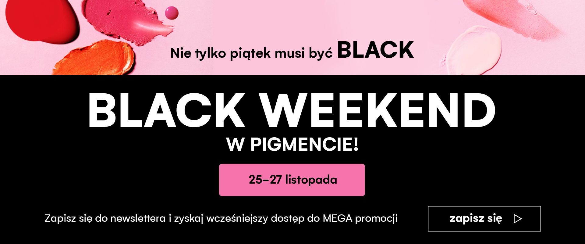 black weekend teaser newsletter
